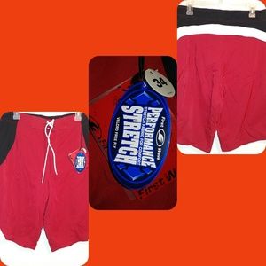 NWT FIRST WAVE BOARDSHORTS SIZE 34